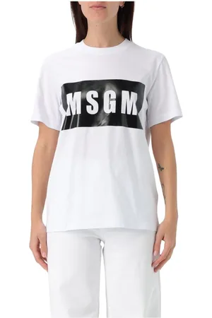 Msgm Donna, Top, Bianco, S, new