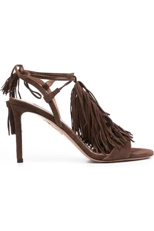 Aquazzura Donna, Scarpe, Marrone, 41 EU, new
