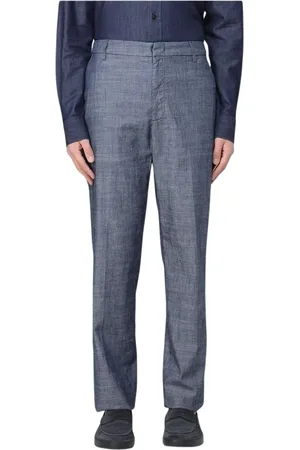 Dondup Uomo, Pantaloni, Blu, W34, new
