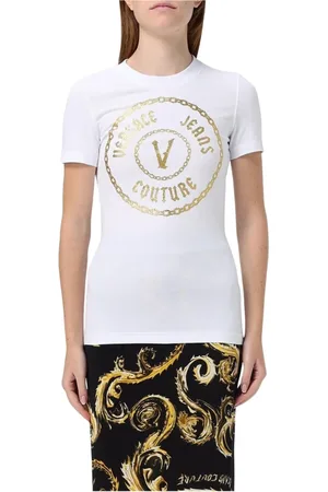 VERSACE Donna, Top, Bianco, 2Xs, new