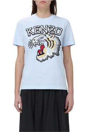 Kenzo Donna, Top, Blu, L, new