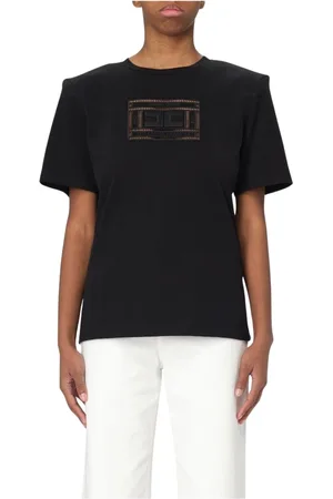 Elisabetta Franchi Donna, Top, Nero, XS, new