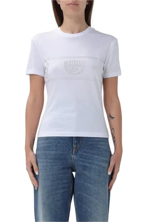 Chiara Ferragni Donna, Top, Bianco, M, new