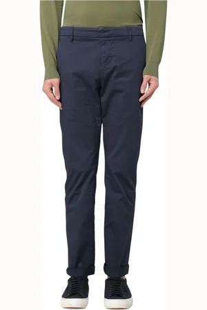 Dondup Uomo, Pantaloni, Blu, W32, new