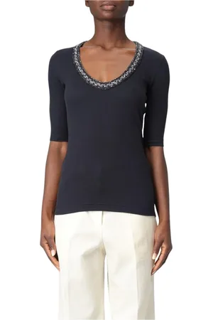 Fabiana Filippi Donna, Top, Blu, S, new