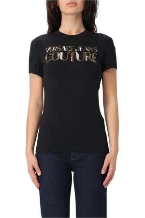 VERSACE Donna, Top, Nero, XL, new