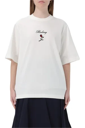 Burberry Donna, Top, Bianco, L, new