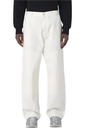 Carhartt Uomo, Pantaloni, Bianco, M, new