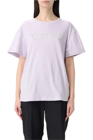 Twin-Set Donna, Top, Viola, L, new