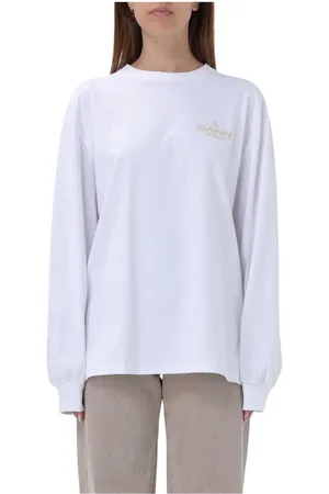 Ganni Donna, Top, Bianco, XS, new