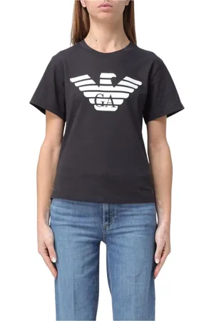 Emporio Armani Donna, Top, Nero, S, new