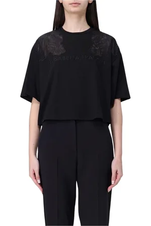 Elisabetta Franchi Donna, Top, Nero, M, new