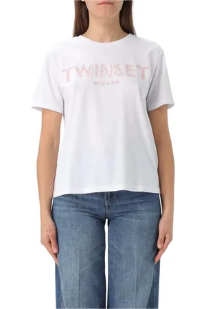 Twin-Set Donna, Top, Bianco, XS, new