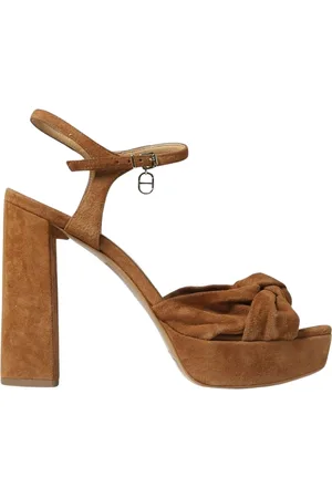 Twin-Set Donna, Scarpe, Marrone, 40 EU, new