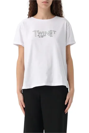 Twin-Set Donna, Top, Bianco, XL, new