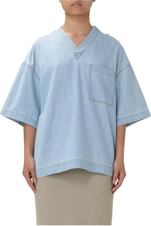 Bottega Veneta Donna, Camicette , Blu, M, new