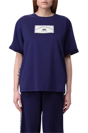 Elisabetta Franchi Donna, Top, Blu, M, new