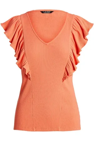Ralph Lauren Donna, Camicette , Arancione, M, new