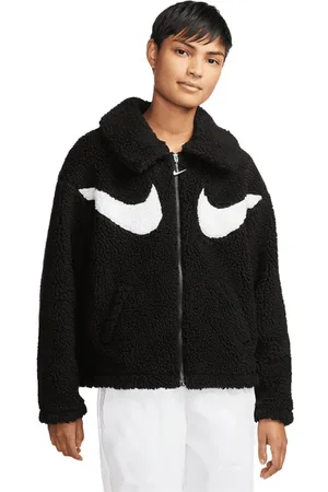 Nike Donna, Giacche, Nero, L, new