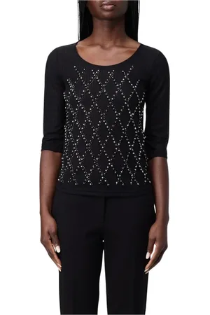 Twin-Set Donna, Top, Nero, XS, new