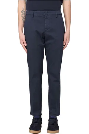 Dondup Uomo, Pantaloni, Blu, W33, new