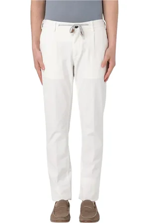 ELEVENTY Uomo, Pantaloni, Bianco, W33, new