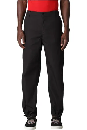 Kenzo Uomo, Pantaloni, Nero, W44, new