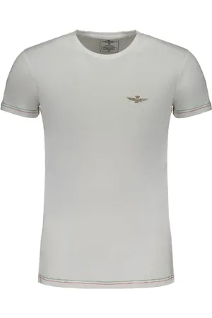 Aeronautica Militare Uomo, Top, Bianco, L, new