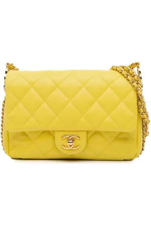 CHANEL Donna, Pre-owned, Giallo, Taglia unica, used