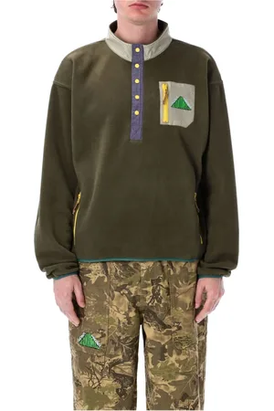 Brain Dead Uomo, Top, Verde, M, new