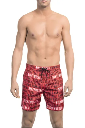 Bikkembergs Uomo, Costumi da bagno, Rosso, 2Xl, new