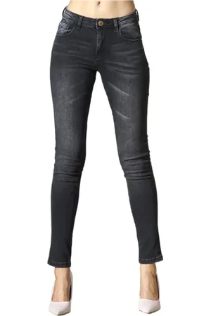 YES ZEE BY ESSENZA Donna, Jeans, Nero, W27, new