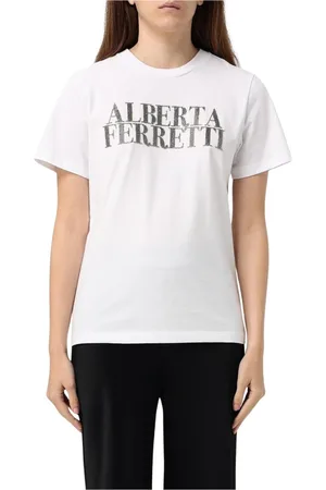 Alberta Ferretti Donna, Top, Bianco, M, new