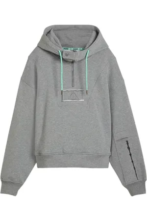 PUMA Donna, Felpe, Grigio, XL, new