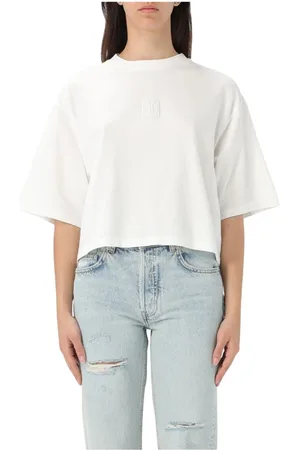 ANINE BING Donna, Top, Bianco, S, new