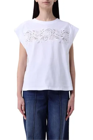 Twin-Set Donna, Top, Bianco, XS, new