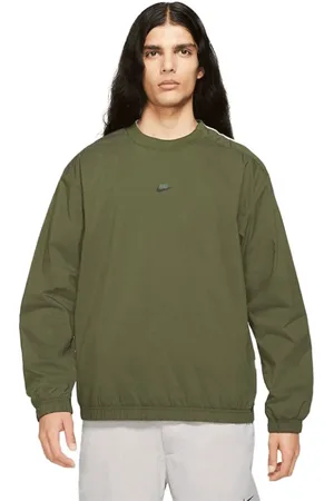 Nike Uomo, Felpe, Verde, XL, new