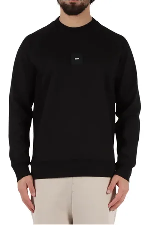 HUGO BOSS Uomo, Felpe, Nero, S, new