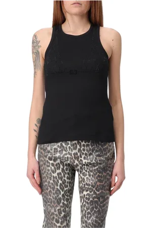 Ganni Donna, Top, Nero, XS, new