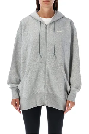 Nike Donna, Felpe, Grigio, S, new