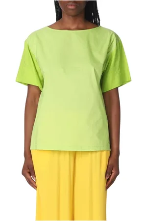 SEMICOUTURE Donna, Top, Verde, S, new