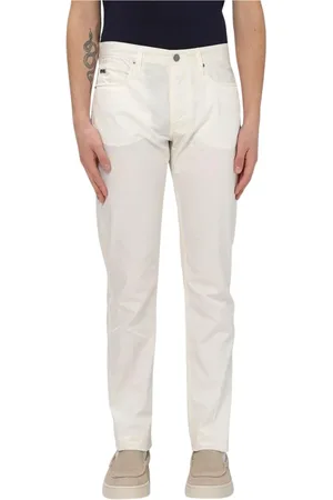 Emporio Armani Uomo, Jeans, Bianco, W34, new
