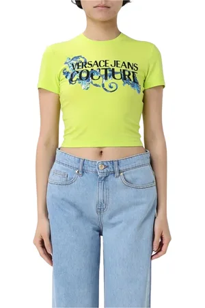 VERSACE Donna, Top, Verde, 2Xs, new
