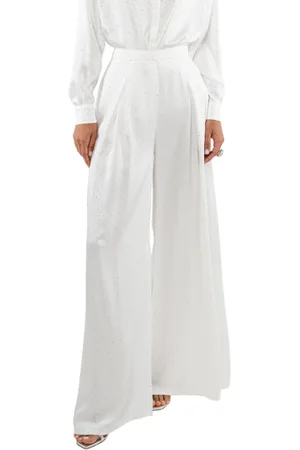 ACTUALEE Donna, Pantaloni, Bianco, M, new