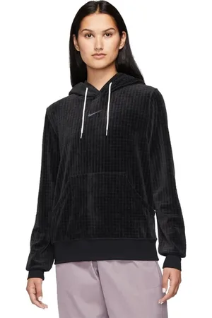 Nike Donna, Felpe, Nero, L, new