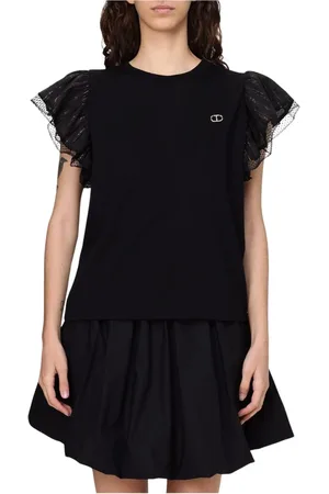 Twin-Set Donna, Abiti, Nero, 2Xs, new