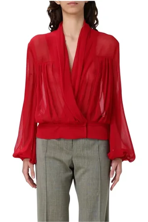 Serafini Donna, Camicette , Rosso, M, new