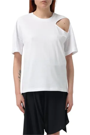 FEDERICA TOSI Donna, Top, Bianco, M, new