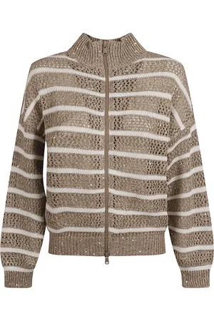 Brunello Cucinelli Donna, Maglie, Marrone, S, new