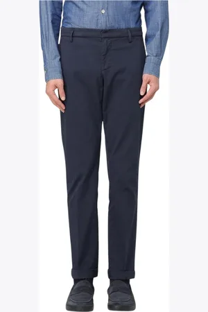 Dondup Uomo, Pantaloni, Blu, W33, new